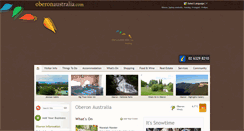 Desktop Screenshot of oberonaustralia.com.au